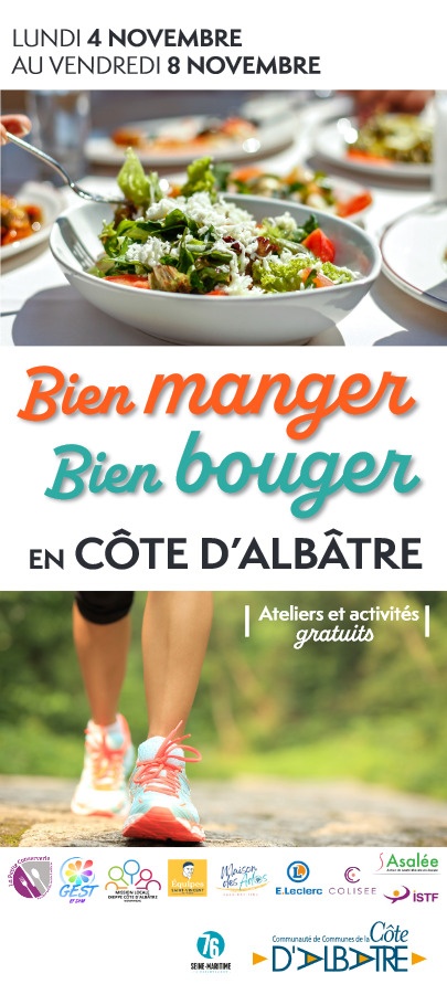 Semaine « Bien manger, Bien bouger en Côte d’Albâtres »