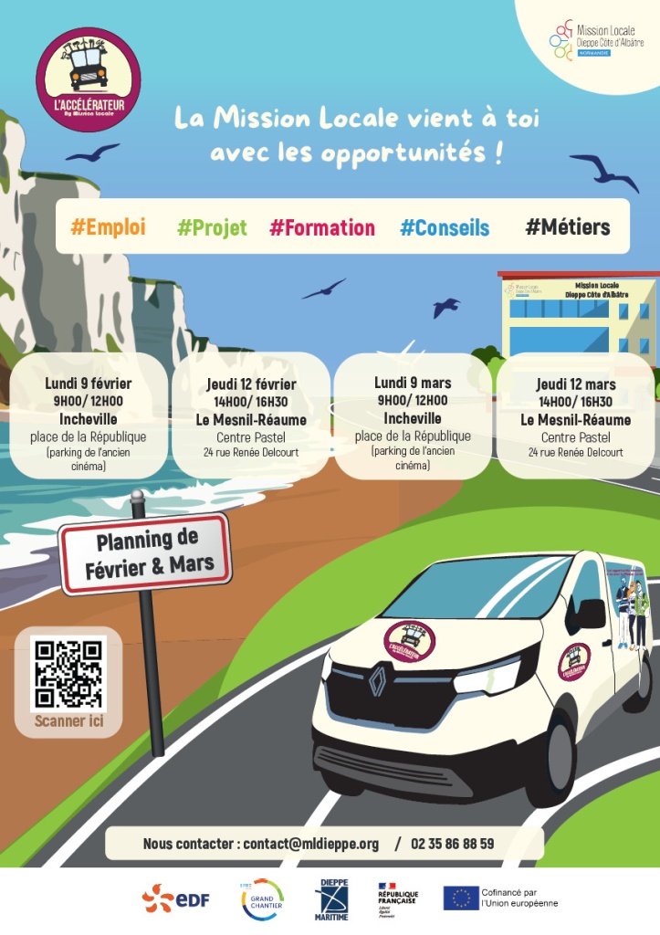 Le Van L’Accélérateur arrive sur la Communauté de communes des Villes Sœurs !