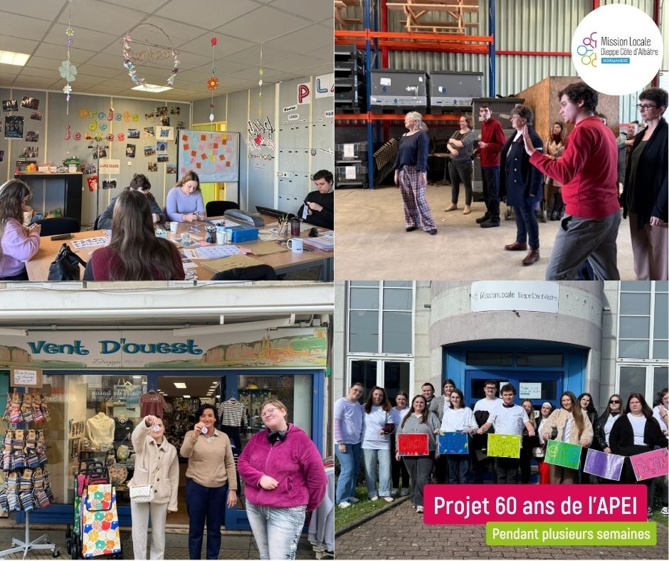  Focus sur les jeunes qui ont contribué aux 60 ans de l’APEI !