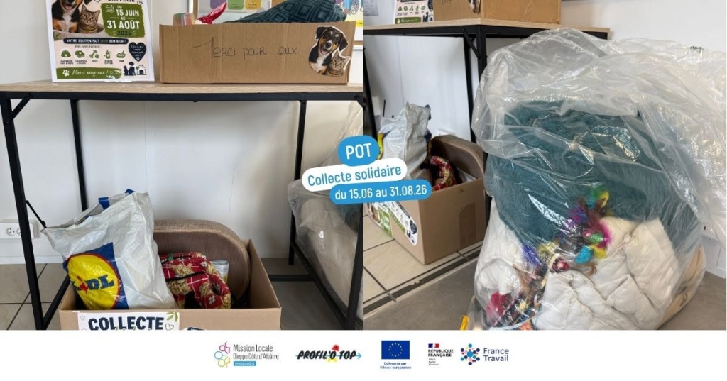 COLLECTE SOLIDAIRE : UN GRAND MERCI !