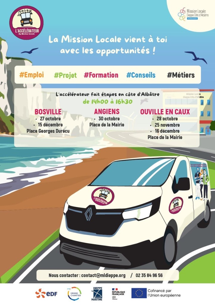  L’Accélérateur de la Mission Locale vient à votre rencontre !
